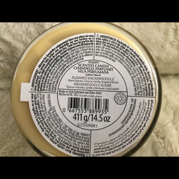 Bath & Body Works Sugared Snickerdoodle candle - Picture 3 of 3